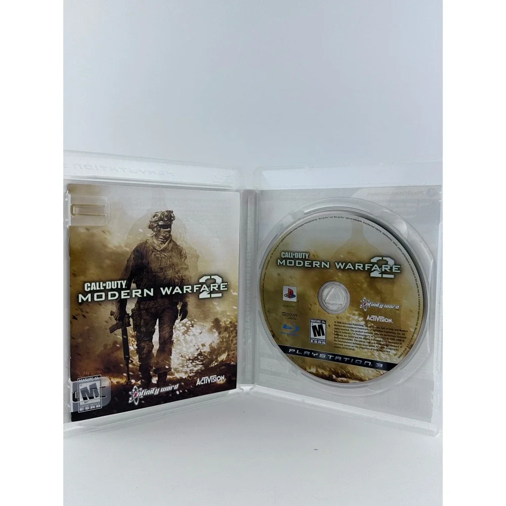 Call of Duty Modern Warfare 2 PS3 Game PlayStation 3‎ Activision w/ manual